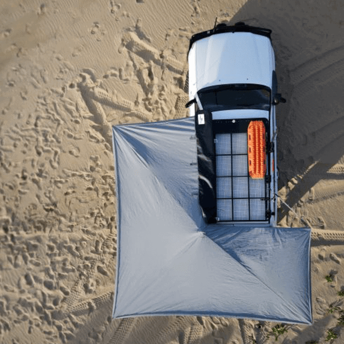 Awning, Corner Wall Kit & Sun Cap