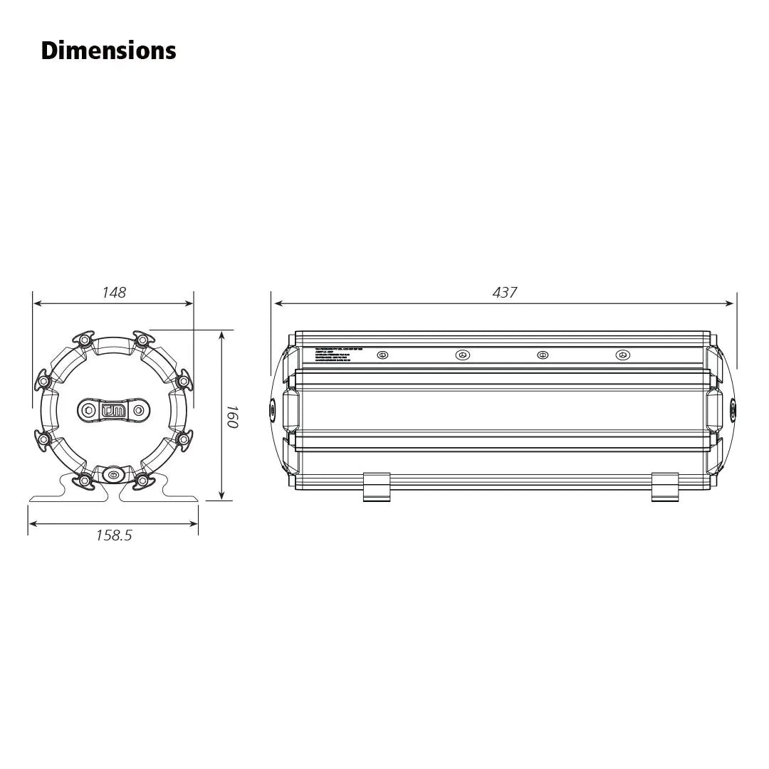 TJM PRO SERIES AIR TANK 5L