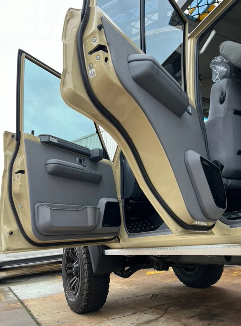 PREMIUM FRONT SPEAKER DOOR PODS TO SUIT 79 DUAL CAB + 76 WAGON