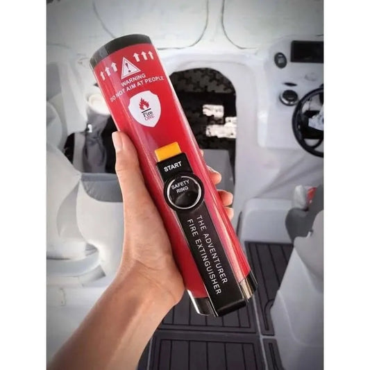 Adventurer portable fire extinguisher device