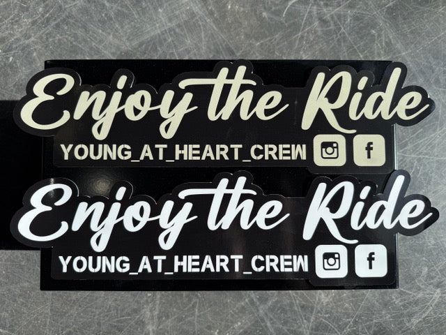 YAH Stickers Handwriting