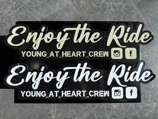 YAH Stickers Handwriting