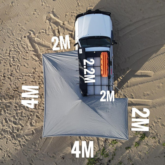 Awning, Corner Wall Kit & Sun Cap