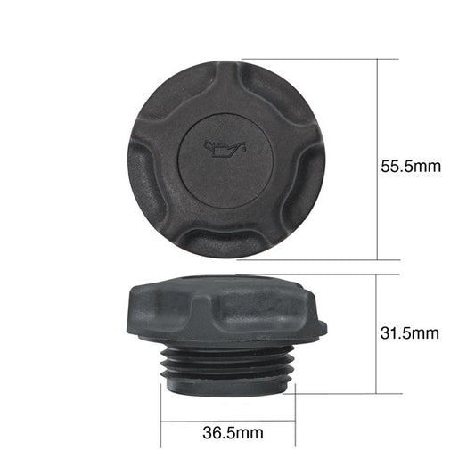Tridon Oil Cap Plastic