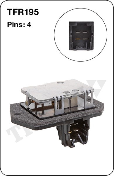 Tridon Heater Fan Resistor