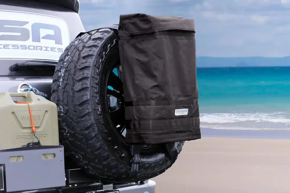 MSA Rear Wheel Rubish Bin