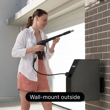 BLAHST R18 Wall-Mounted pressure washer + Swivel gun pro