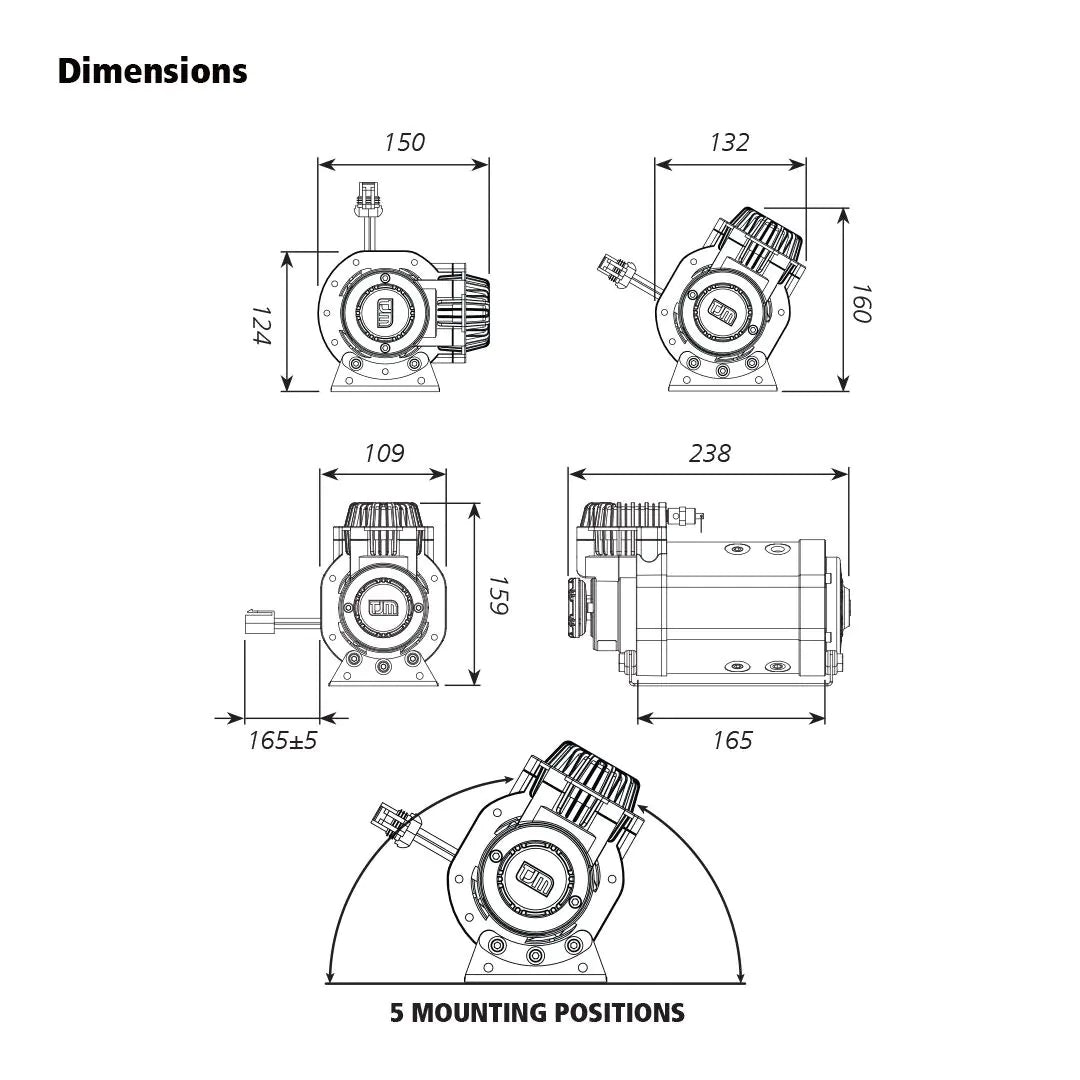 TJM PRO SERIES SINGLE AIR COMPRESSOR