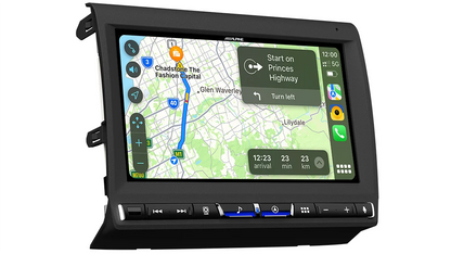 Alpine 9” integrated Hi-Res audio receiver with wireless apple CarPlay / Android auto USB