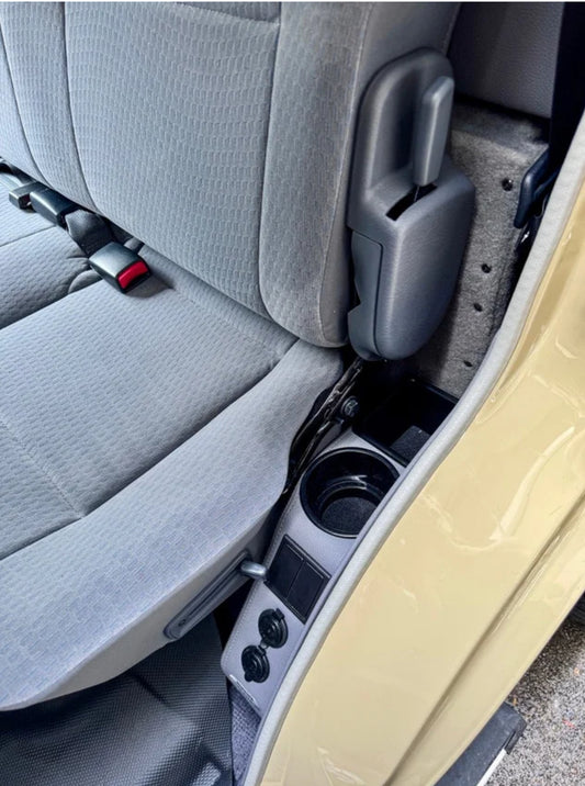 79 SERIES DUAL CAB REAR SIDE CONSOLES- PREMIUM OPTION (ONE PAIR- LEFT AND RIGHT SIDE)
