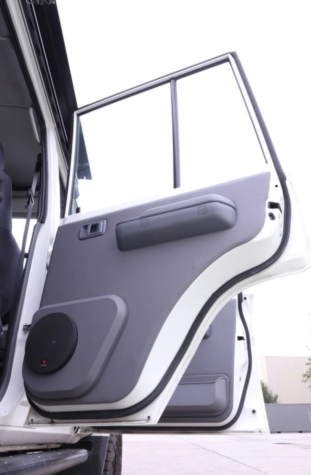 Original rear speaker door pods